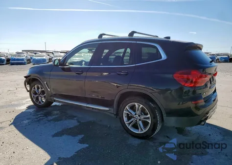 2019 BMW X3 xDrive30I z USA, uszkodzony, nr VIN 5UXTR9C54KLR10104